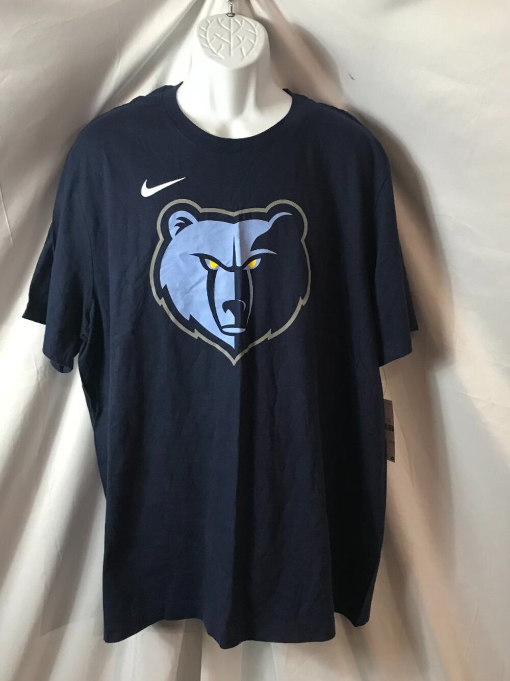 Nike Memphis Grizzlies Activewear Athletic Sport Cut Tee Shirt